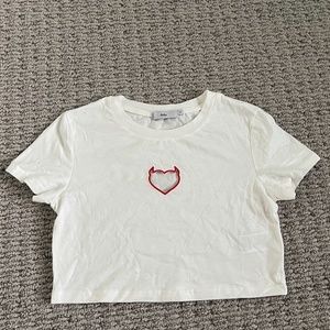 Adika cutout baby tee